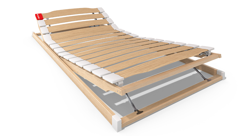 BODYGUARD Lattenrost mit hochgestelltem Kopf- und Fußteil