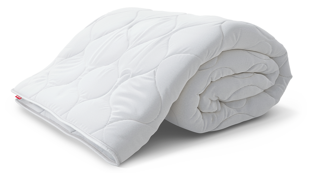 Die BODYGUARD Winterdecke warm eingerollt